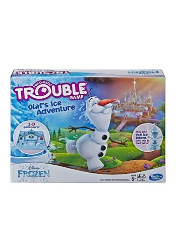 Frozen Olaf's Ice Adventure Trouble Game