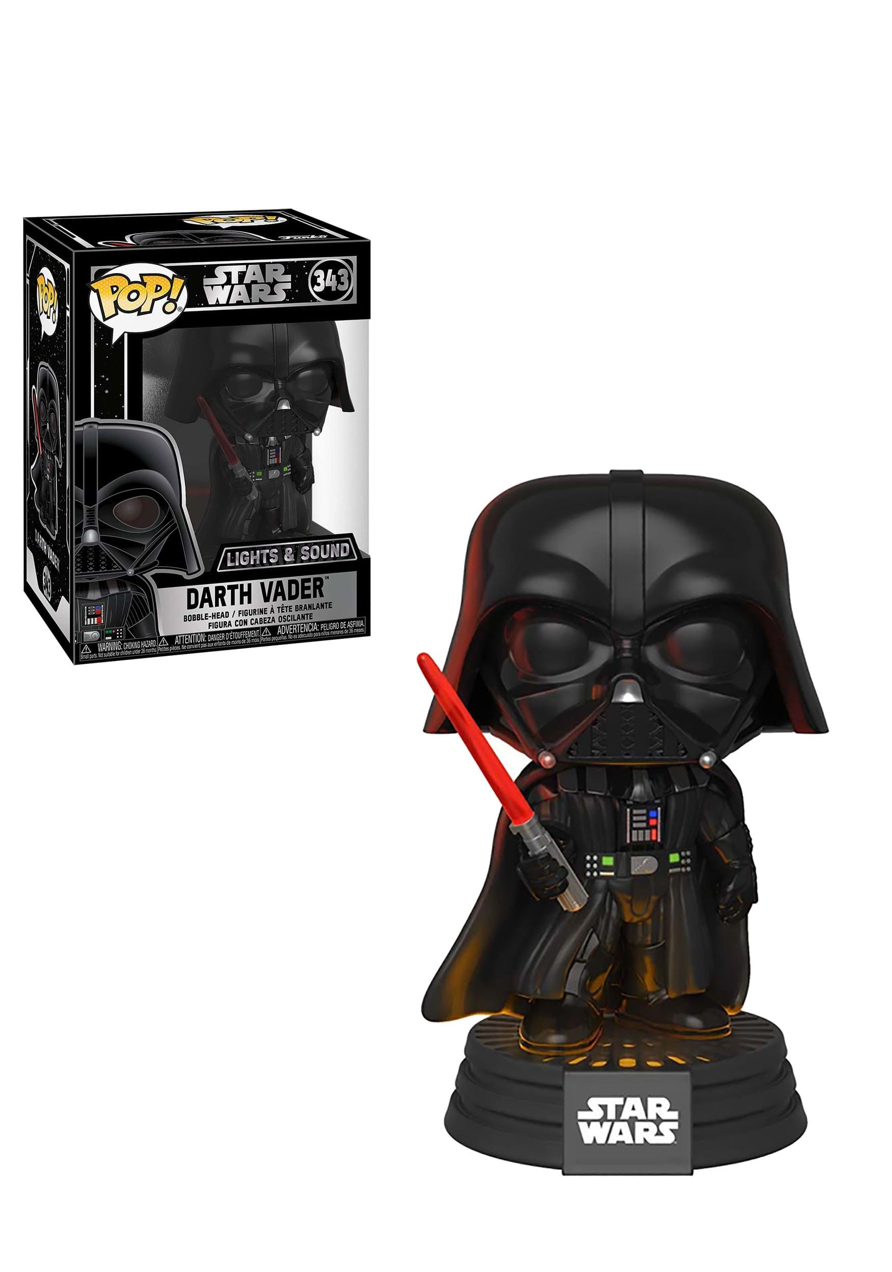 Funko Pop Darth Vader Figure with Light and Sound for sale online Star Wars 