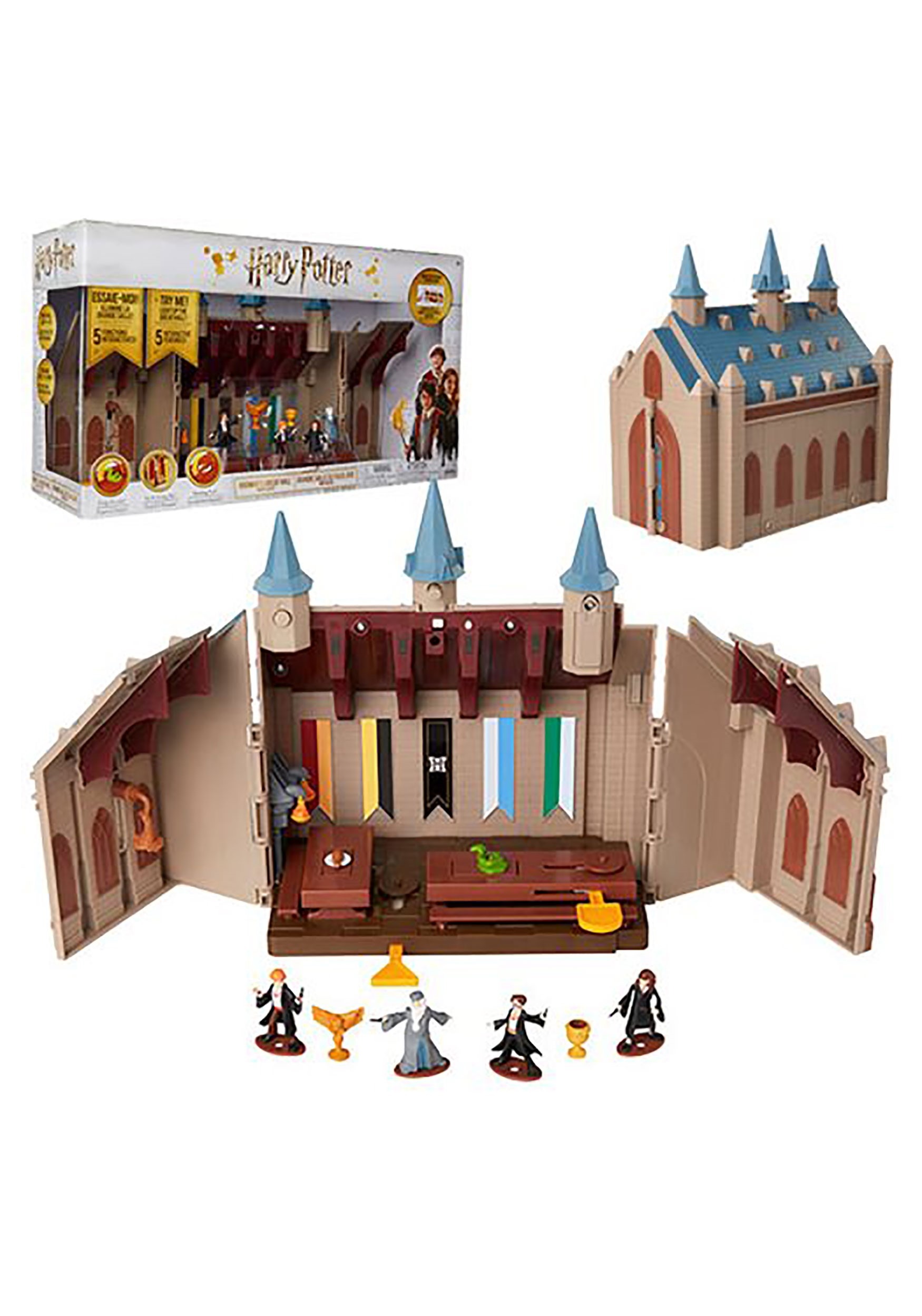 Harry Potter Playset: Hogwarts Great Hall Deluxe Playset