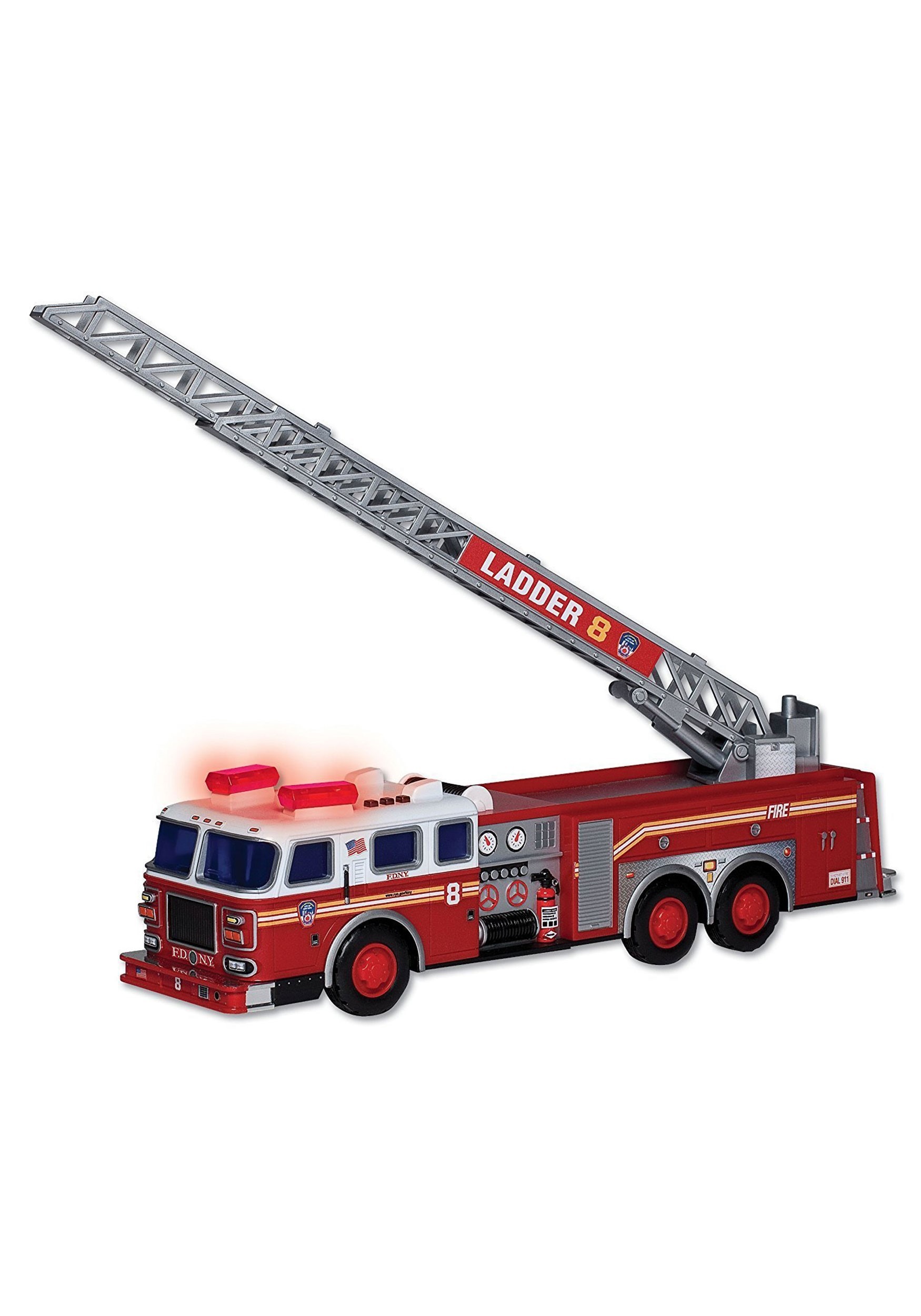 toy fire engine with lights and sounds