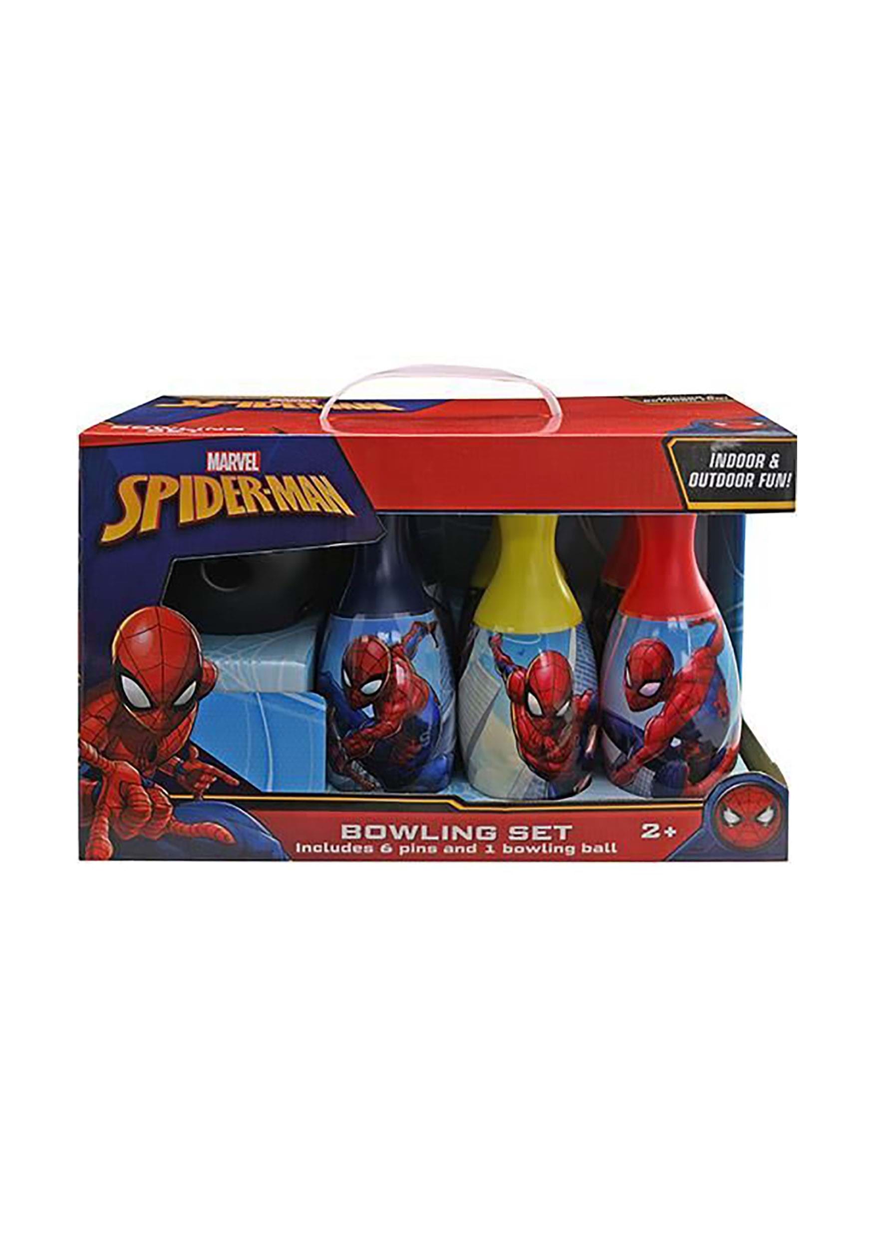  Spiderman Bowling Games Activities Bundle for Toddlers, Kids -  3 Pc Marvel Superhero Bowling Set with Stickers, and More (Spiderman  Playset) : Sports & Outdoors