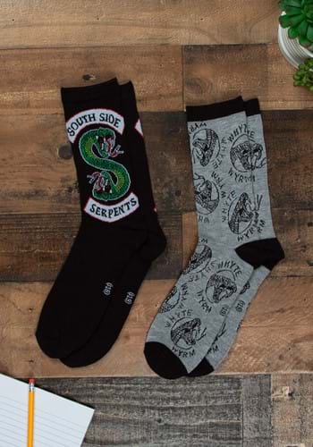 Adult Riverdale South Side Serpents Black/Gray 2-P-0