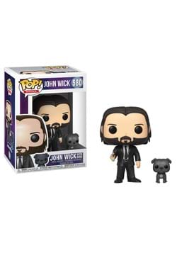 Pop & Buddy: John Wick- John (Black Suit) w/ Dog-1