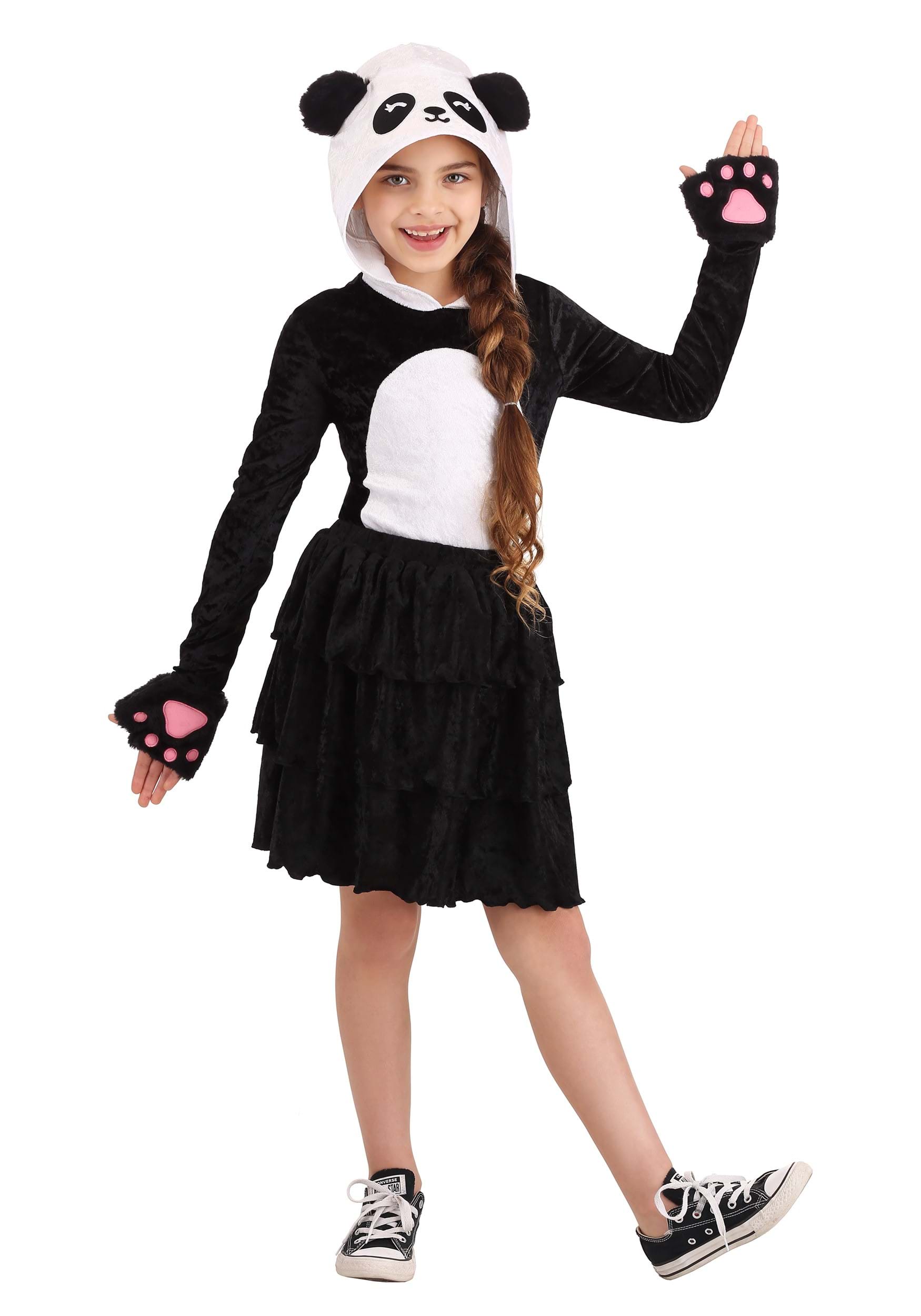 Party Dress Panda Costume for Kids