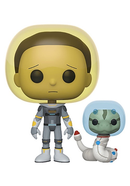 Pop! Animation: Rick & Morty- Space Suit Morty w/ Snake