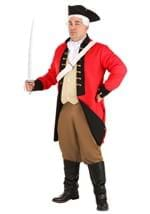 Adult British Officer Plus Size Costume