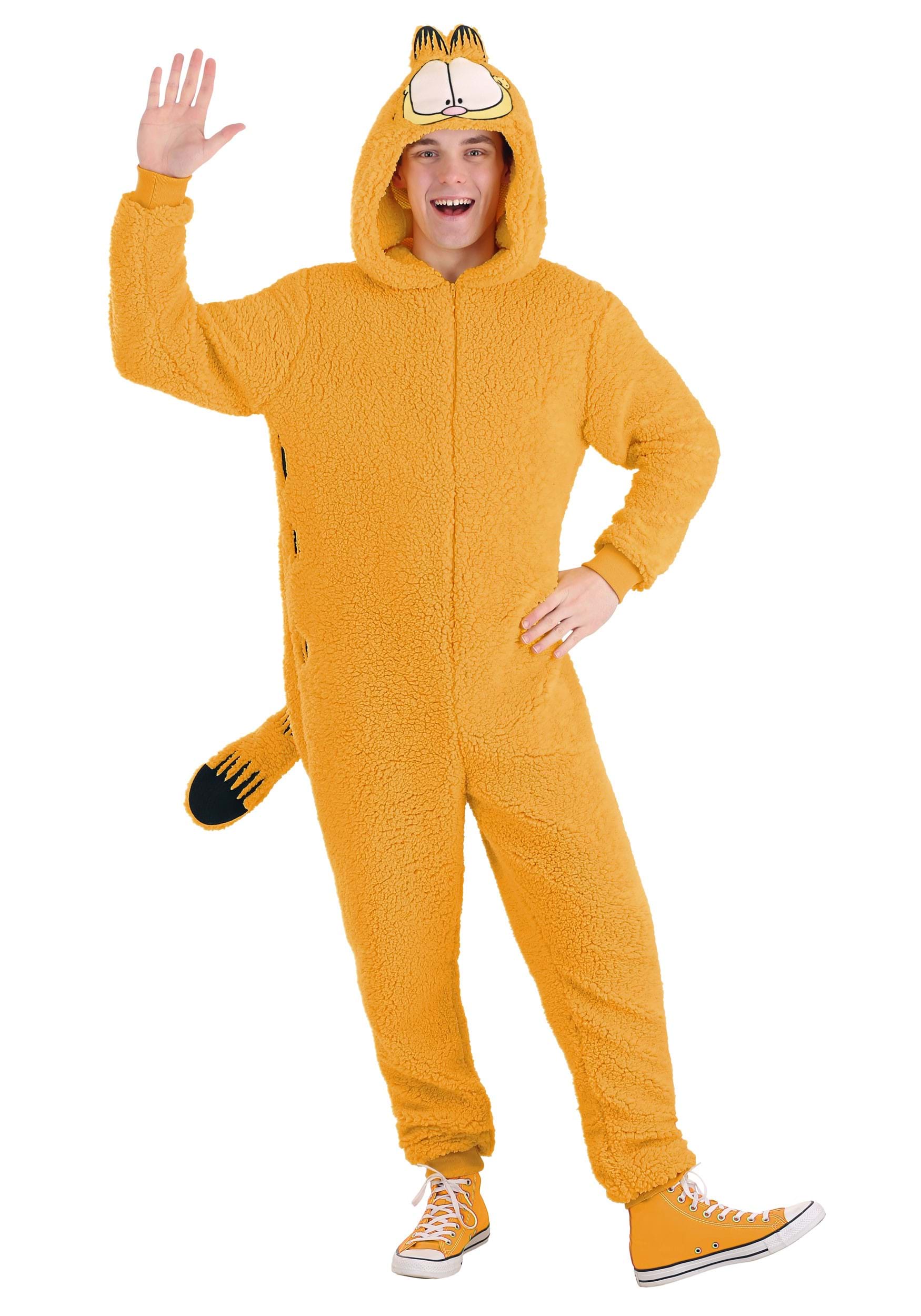 Garfield One-piece Adult Costume