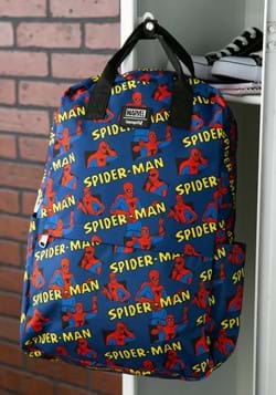 Loungefly Spider-Man Square Nylon Backpack-1