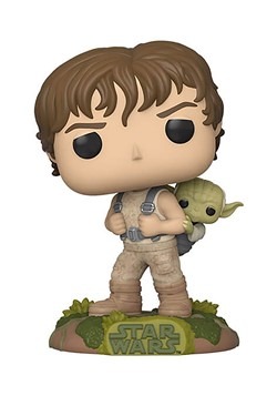 Training Luke with Yoda Pop 10 cm Figurine Star Wars