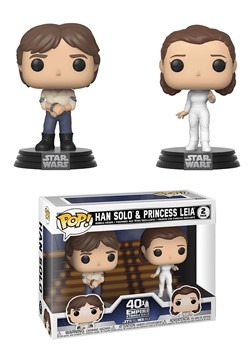 POP! Star Wars - 2PK Han & Leia