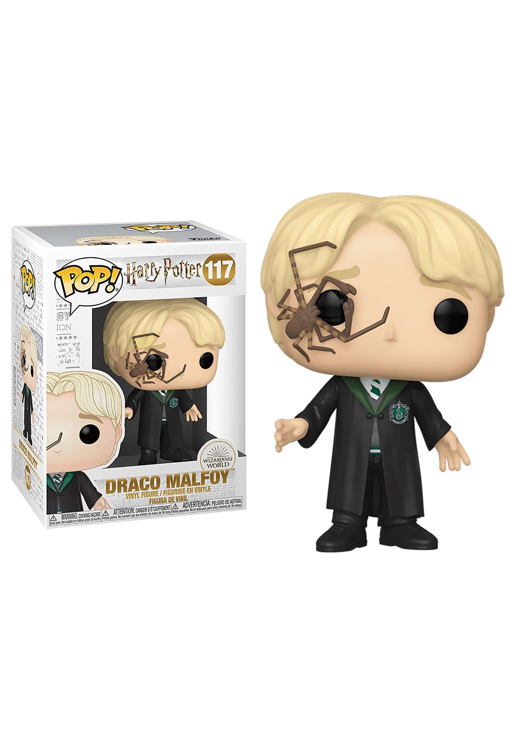 Funko POP! HP: Draco Malfoy w/ Whip Spider Figure