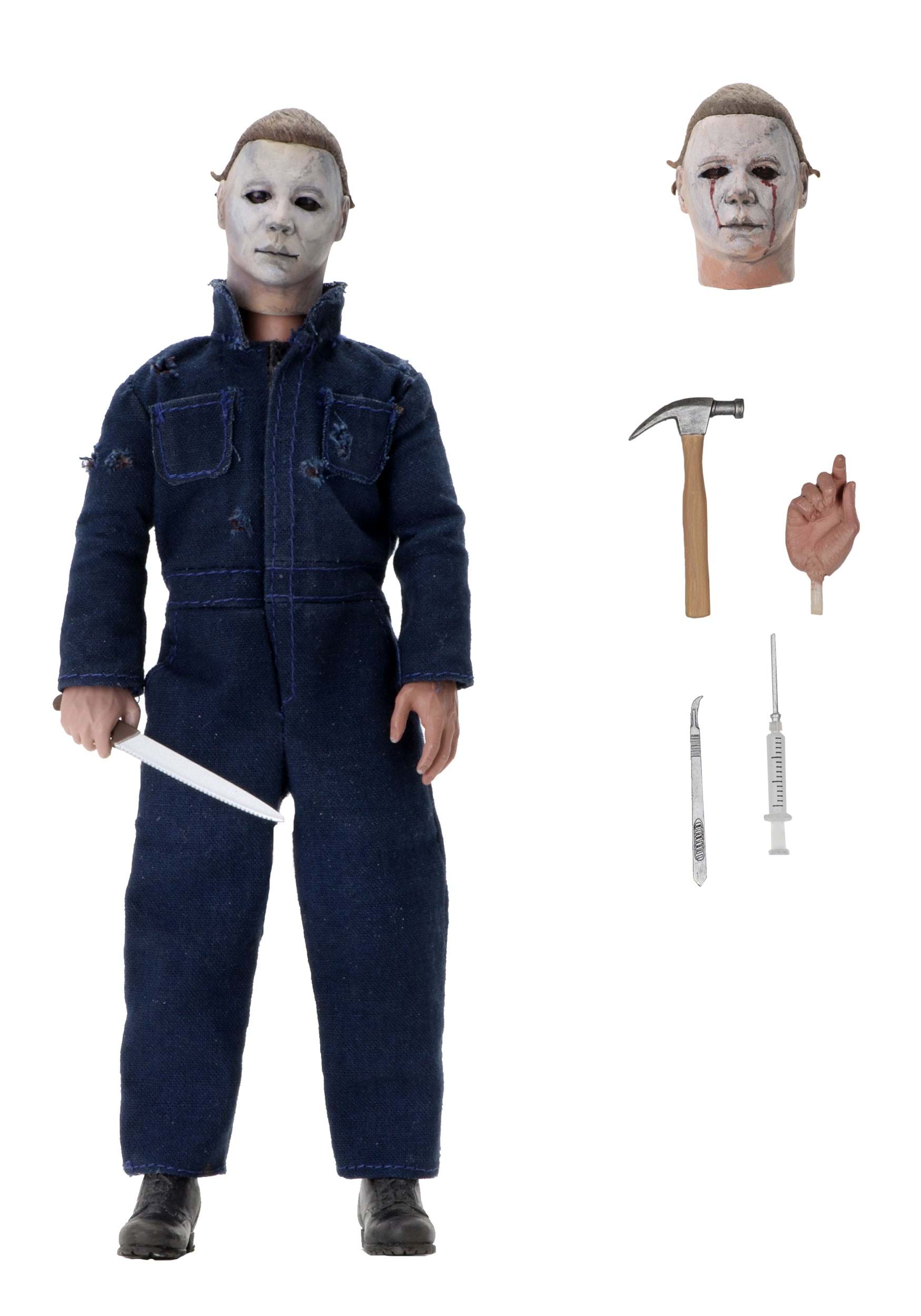 8" Halloween 2 Michael Myers Clothed Action Figure