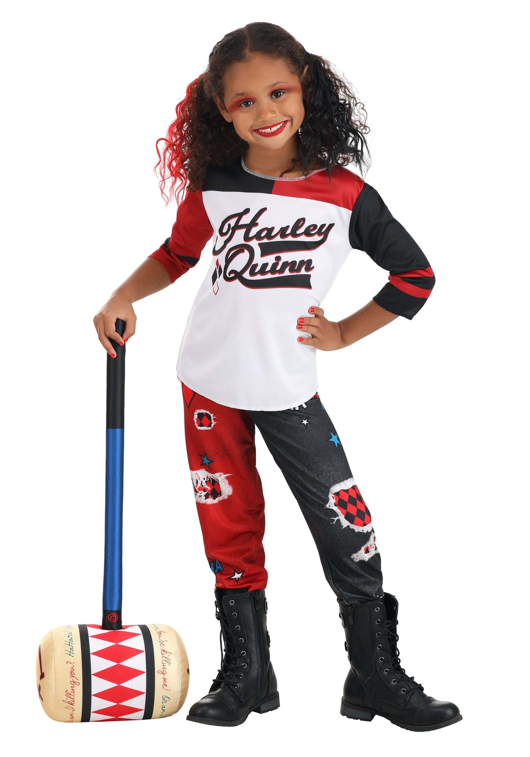 Women's Deluxe Harley Quinn Costume - Extra Small