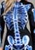 Women's X-Ray Skeleton Jumpsuit Costume Alt 1