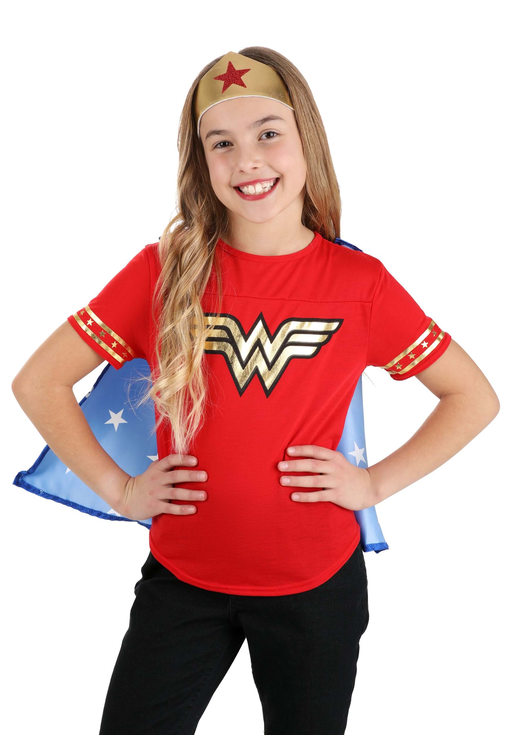 Casual Wonder Woman Kids Costume