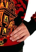 Haunted House Ugly Halloween Sweater for Adults Alt 4