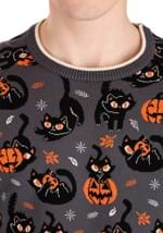 Adult Quirky Kitty Ugly Halloween Sweater alt 4