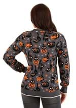 Adult Quirky Kitty Ugly Halloween Sweater Alt 1