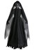 Plus Size Womens Lady in Black Ghost Costume Alt 2