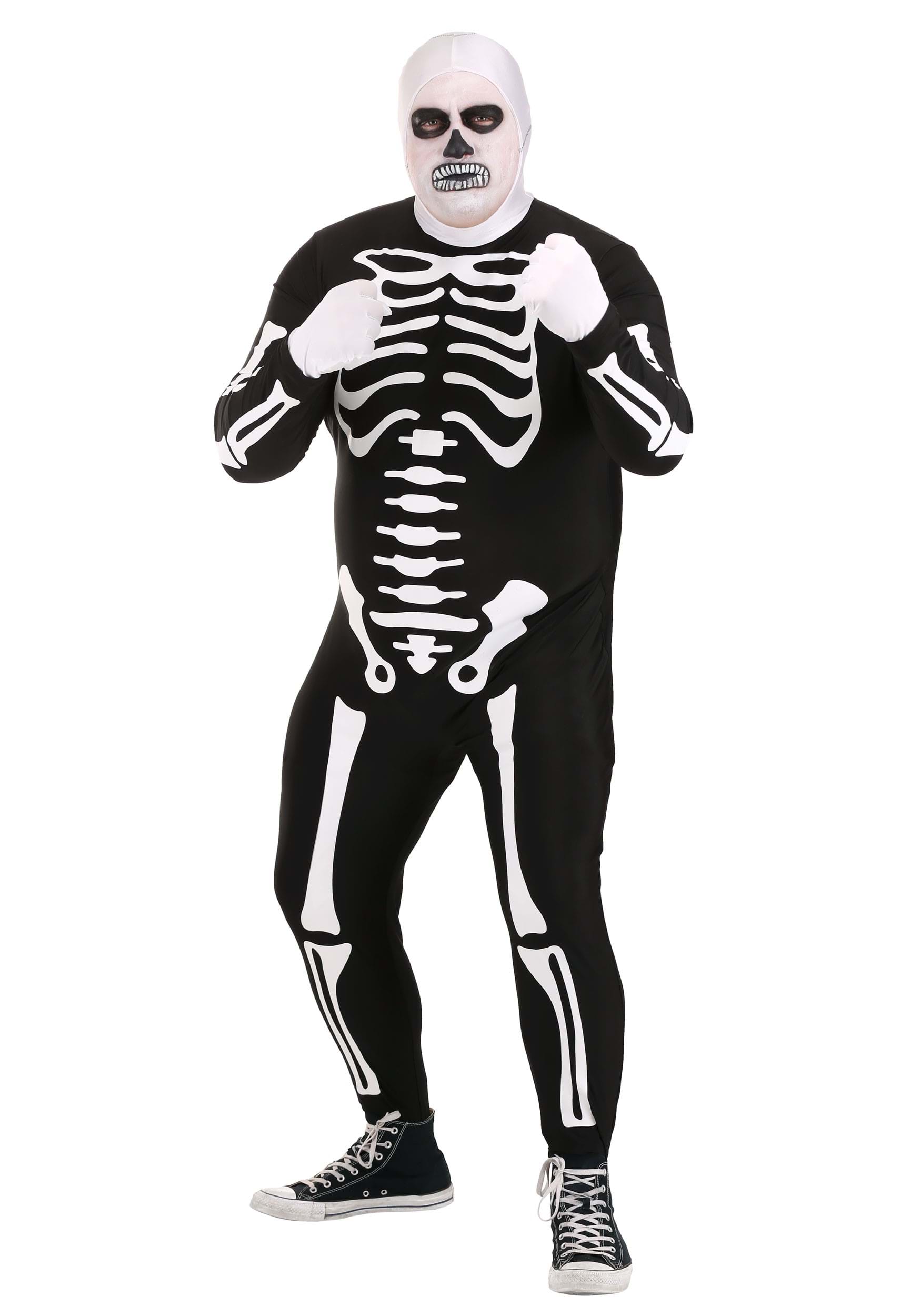 Plus Size Authentic Karate Kid Skeleton Suit | Exclusive Costumes