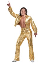 Plus Size Studio Disco Men's Costume