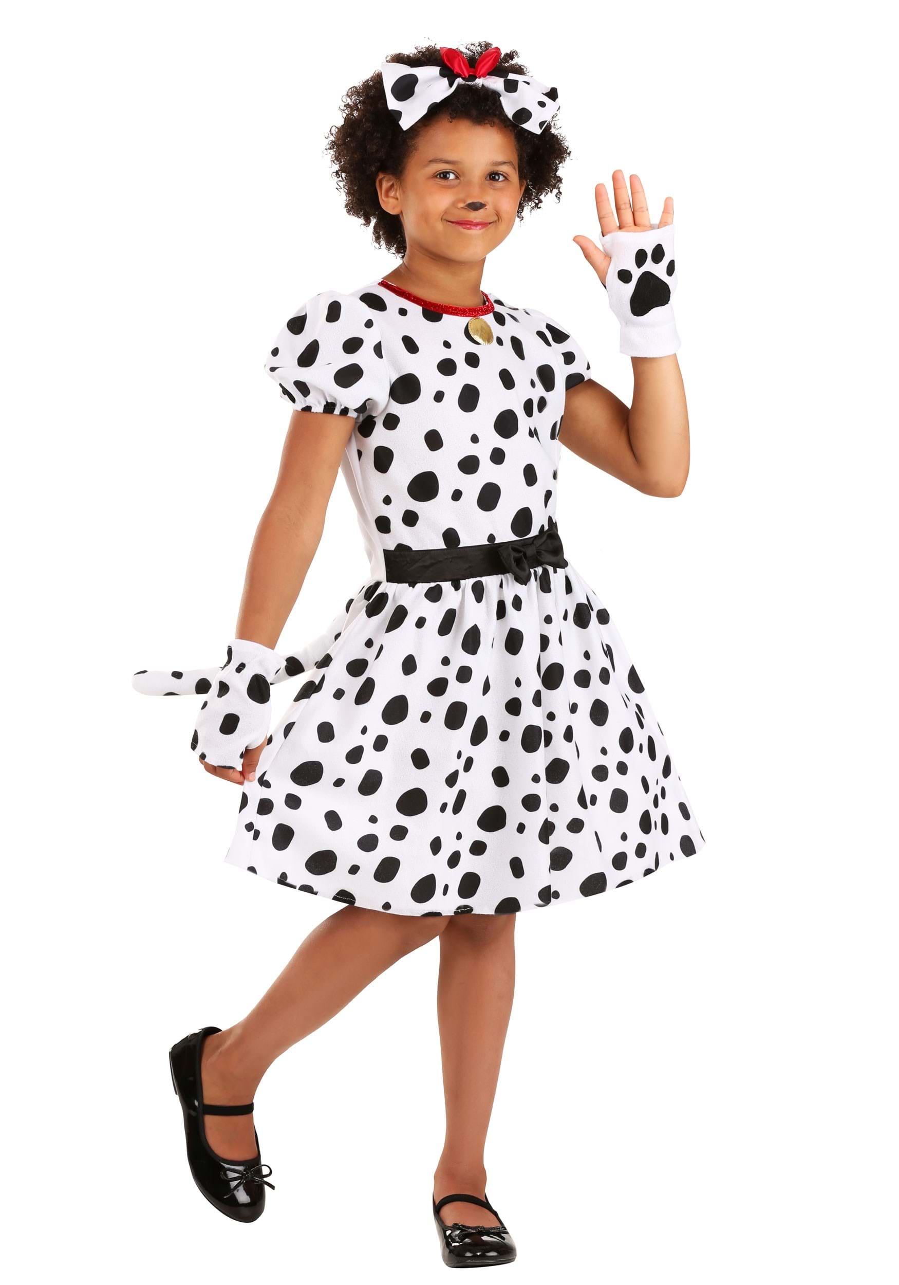 Photos - Fancy Dress Winsun Dress FUN Costumes Dalmatian Dress Kid's Costume Black/Red/White FUN1687 