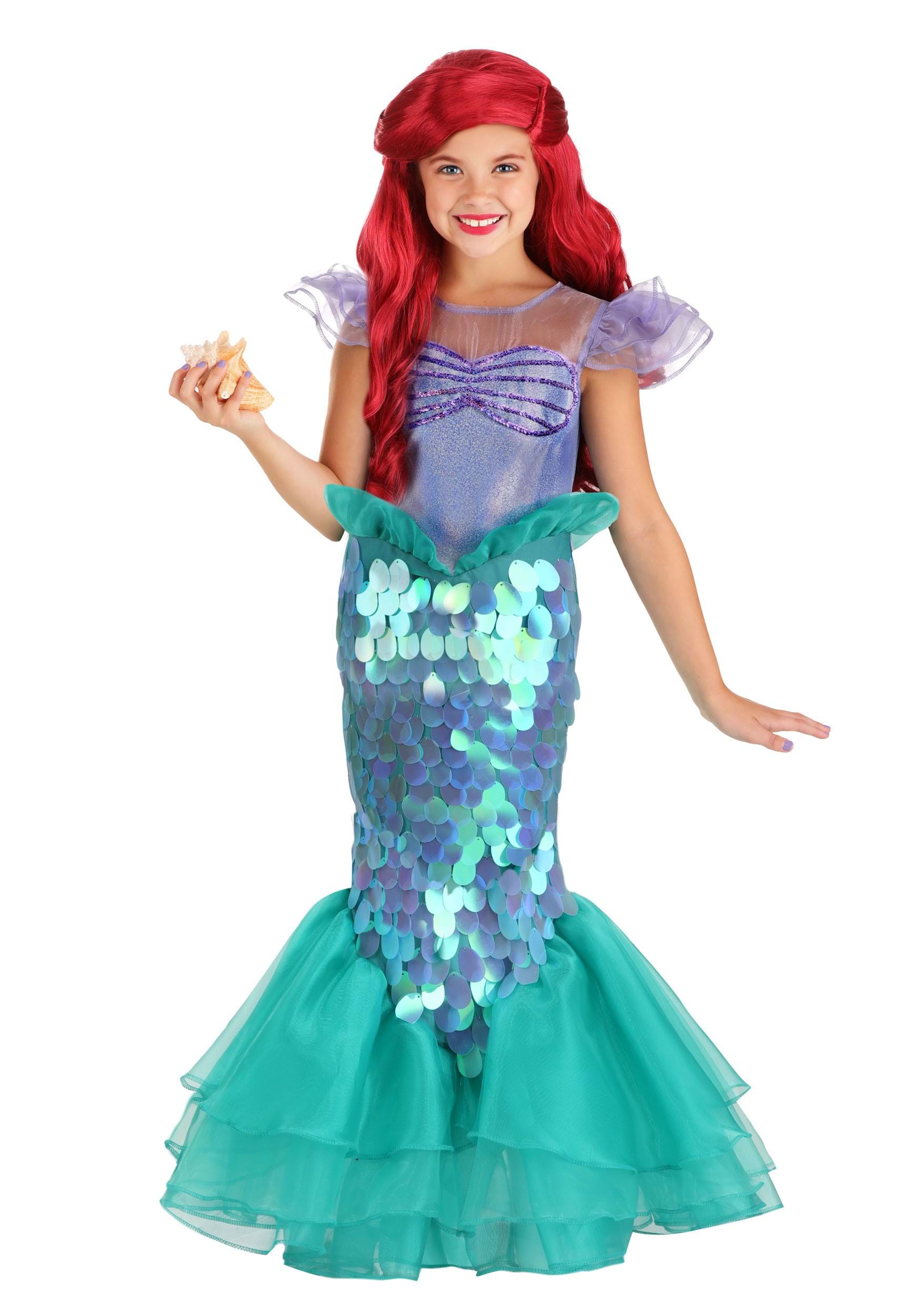 Glare Honesty Child Girl's Little Mermaid Ariel Costume