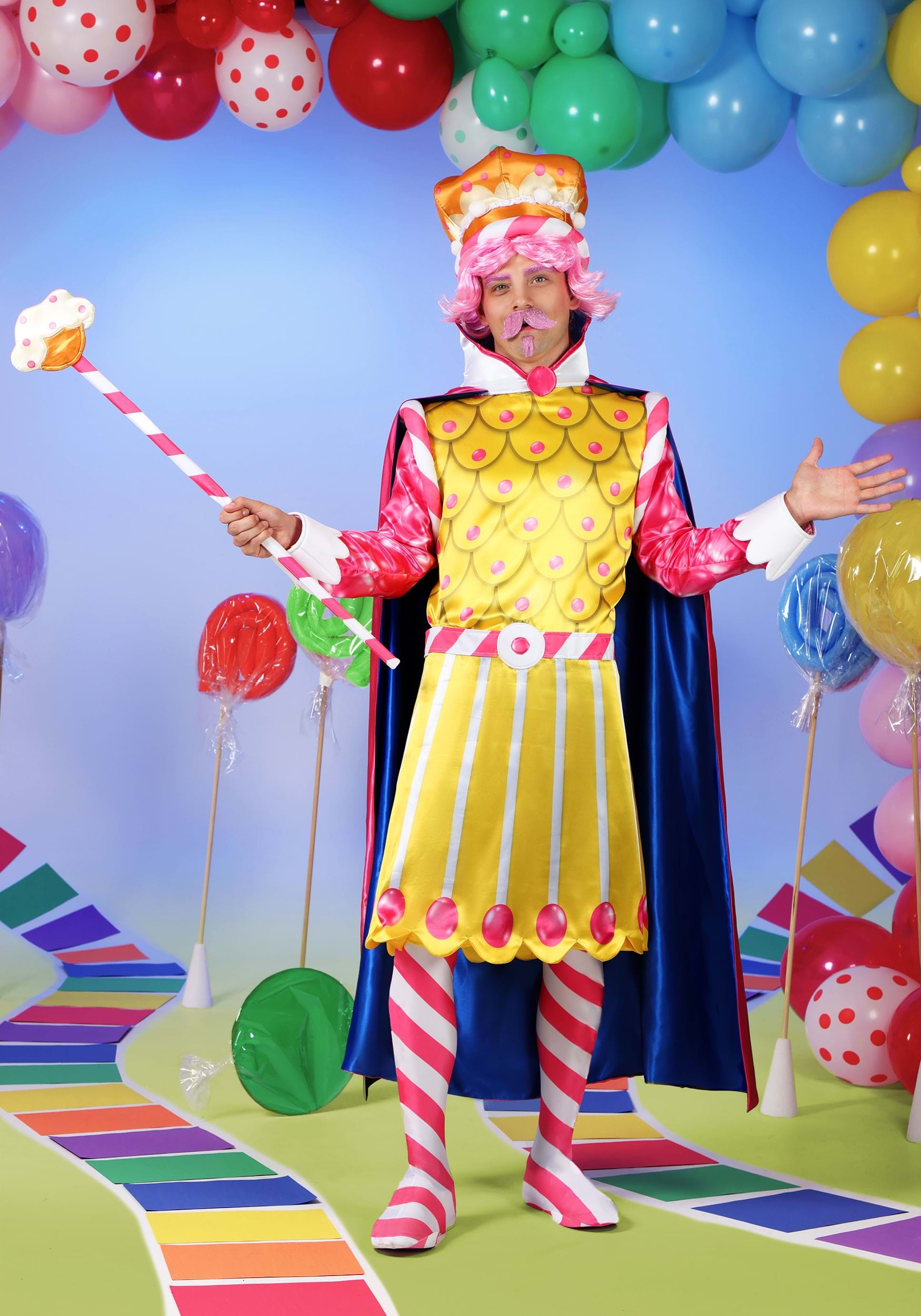King Kandy Candy Land Costume For Men