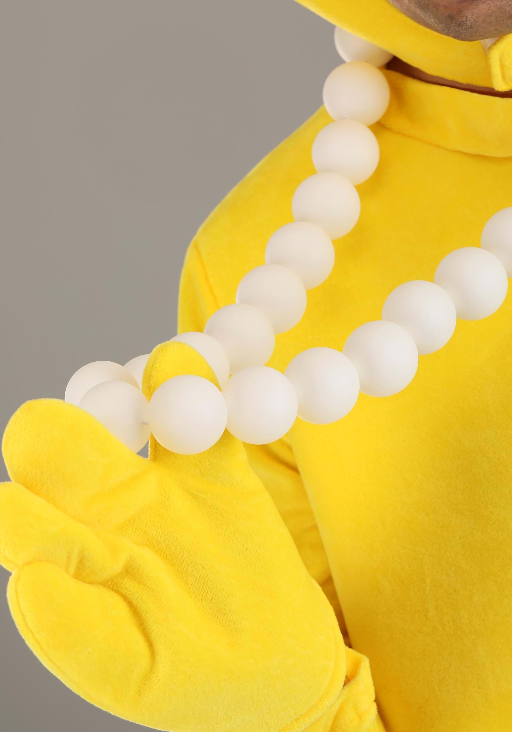 Yellow Hungry Hungry Hippos Adult Costume