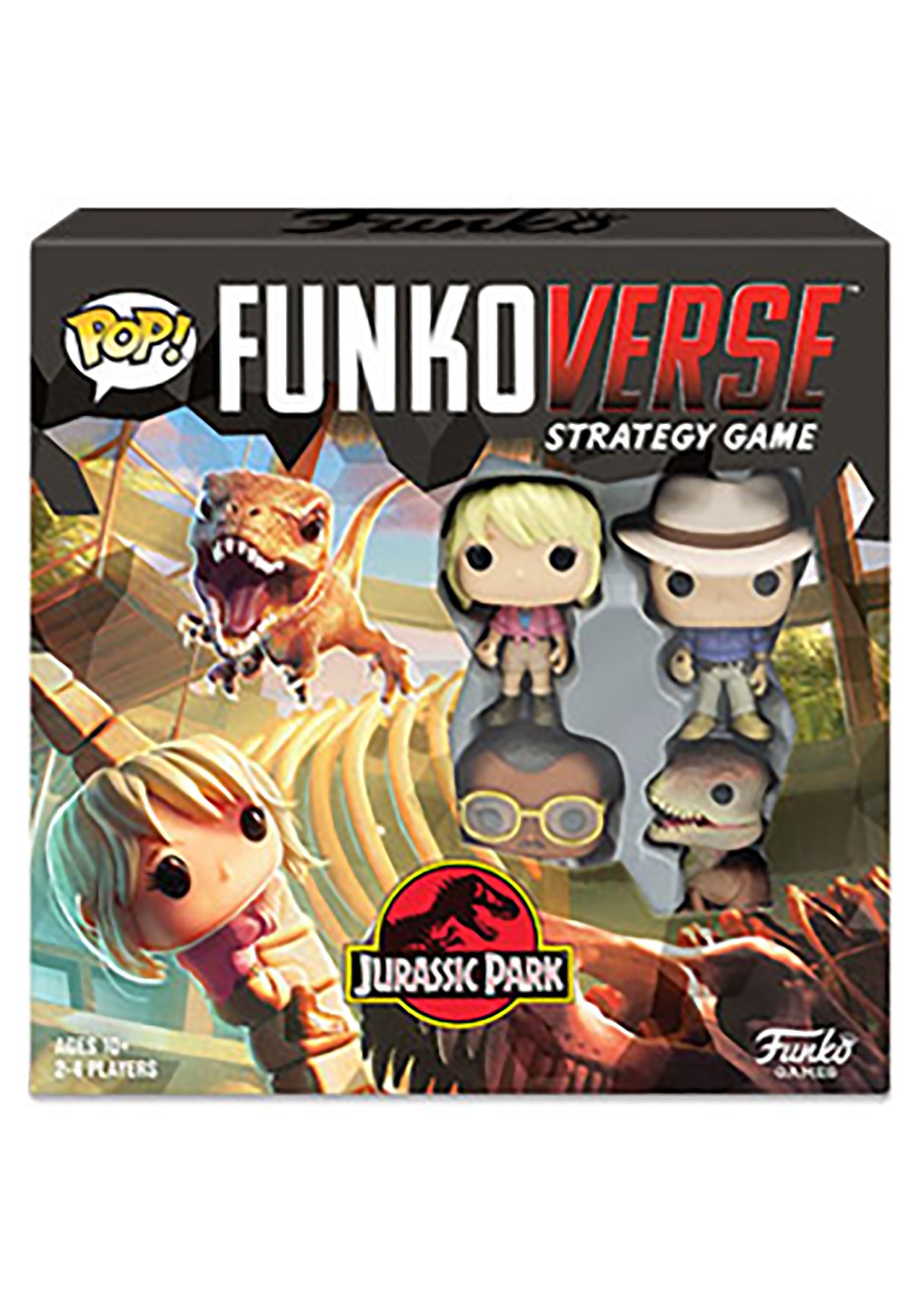 Jurassic Park 100 Pop! Funkoverse: Strategy Game