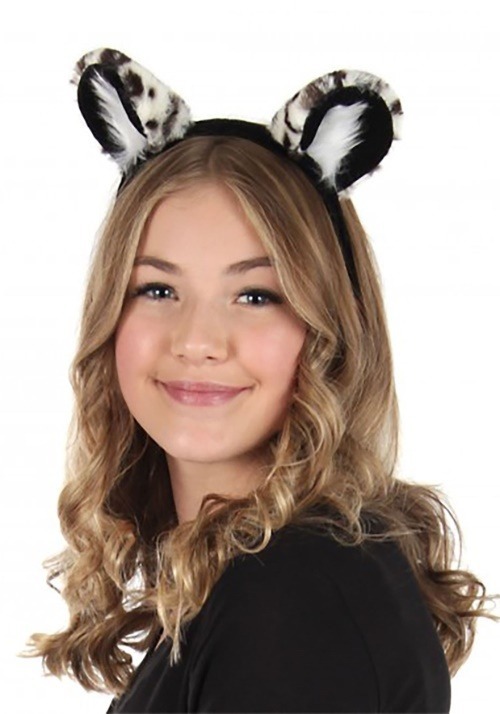 Deluxe Snow Leopard Ears Headband