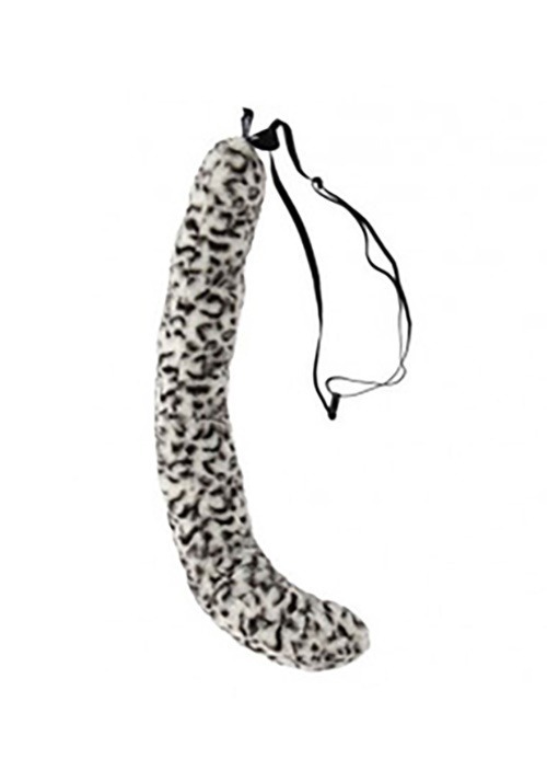 Deluxe Snow Leopard Plush Tail