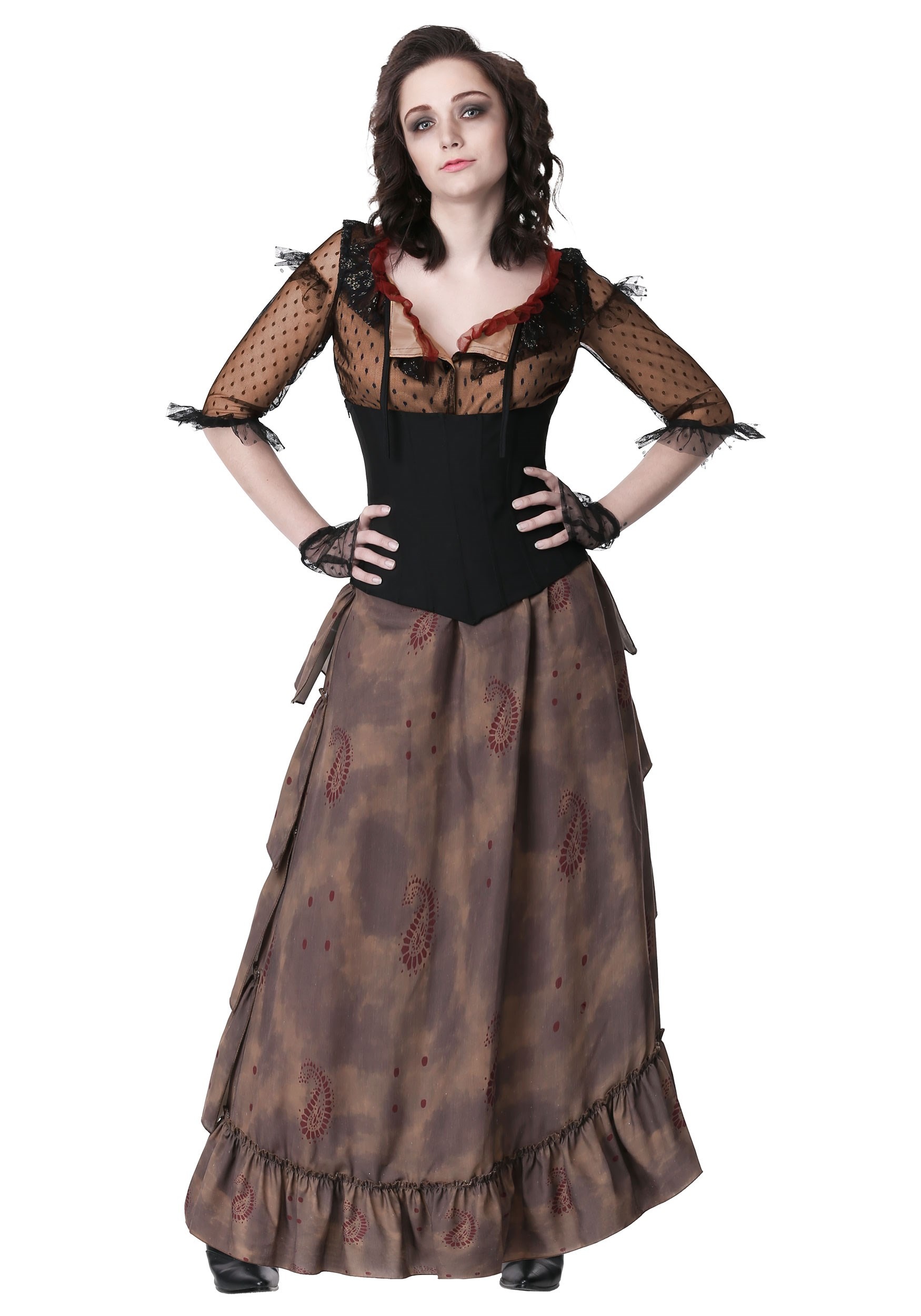 Photos - Fancy Dress FUN Costumes Plus Size Sweeney Todd's Mrs. Lovett Costume Black/Brown