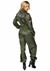 Top Gun Women's Flight Suit Costume Alt 1
