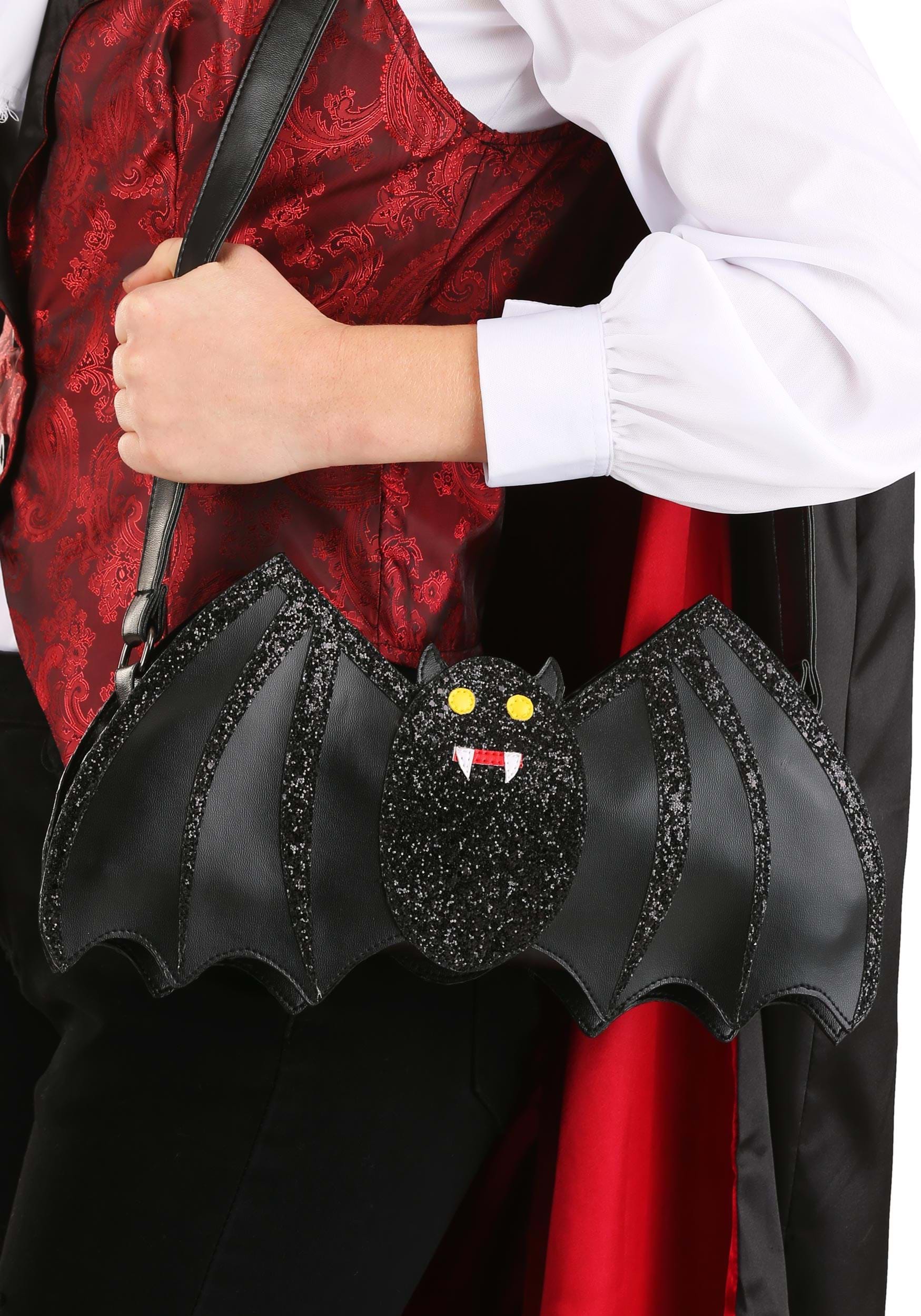 Halloween Bat Glitter Costume Purse , Halloween Bags & Backpacks