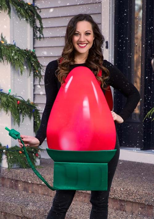 Christmas Light Bulb Adult Costume