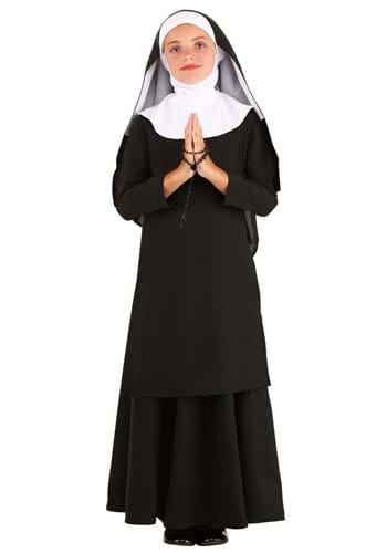 Deluxe Kid's Catholic Nun Costume