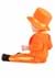 Infant Orange Suit Costume Alt 1