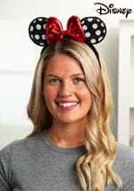 Minnie Mouse Polka Dot Sequined Ears Costume Headband