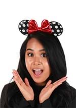 Minnie Mouse Polka Dot Sequined Ears Headband Alt 2