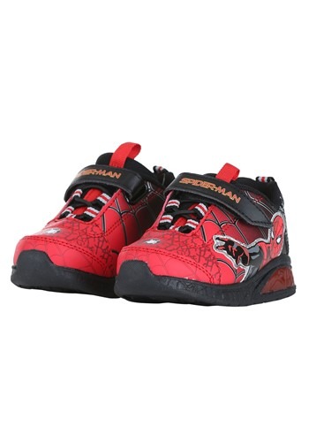 Kids Spider Man Lighted Athletic Shoes