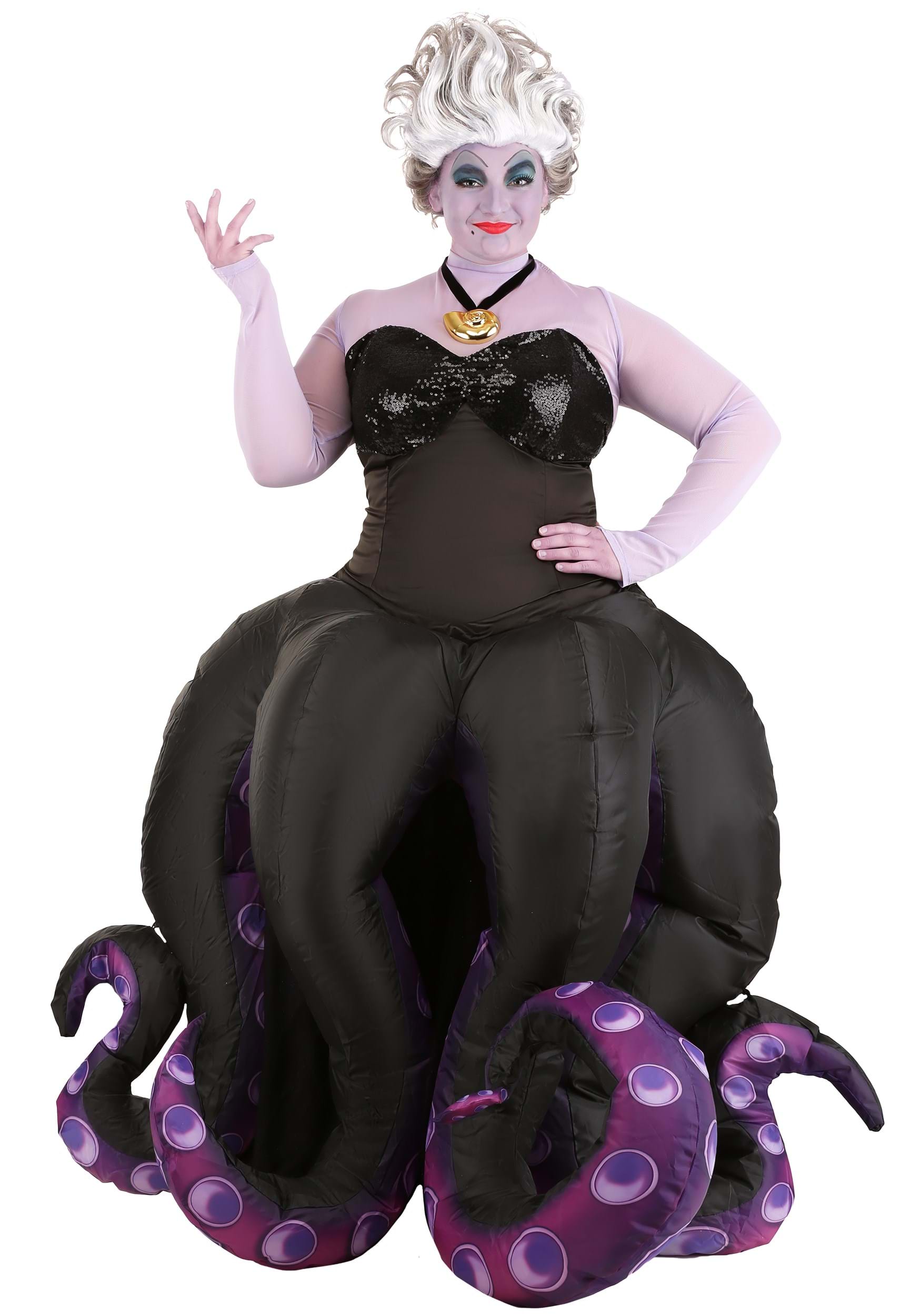Plus Size Little Mermaid Ursula Prestige Costume for Women