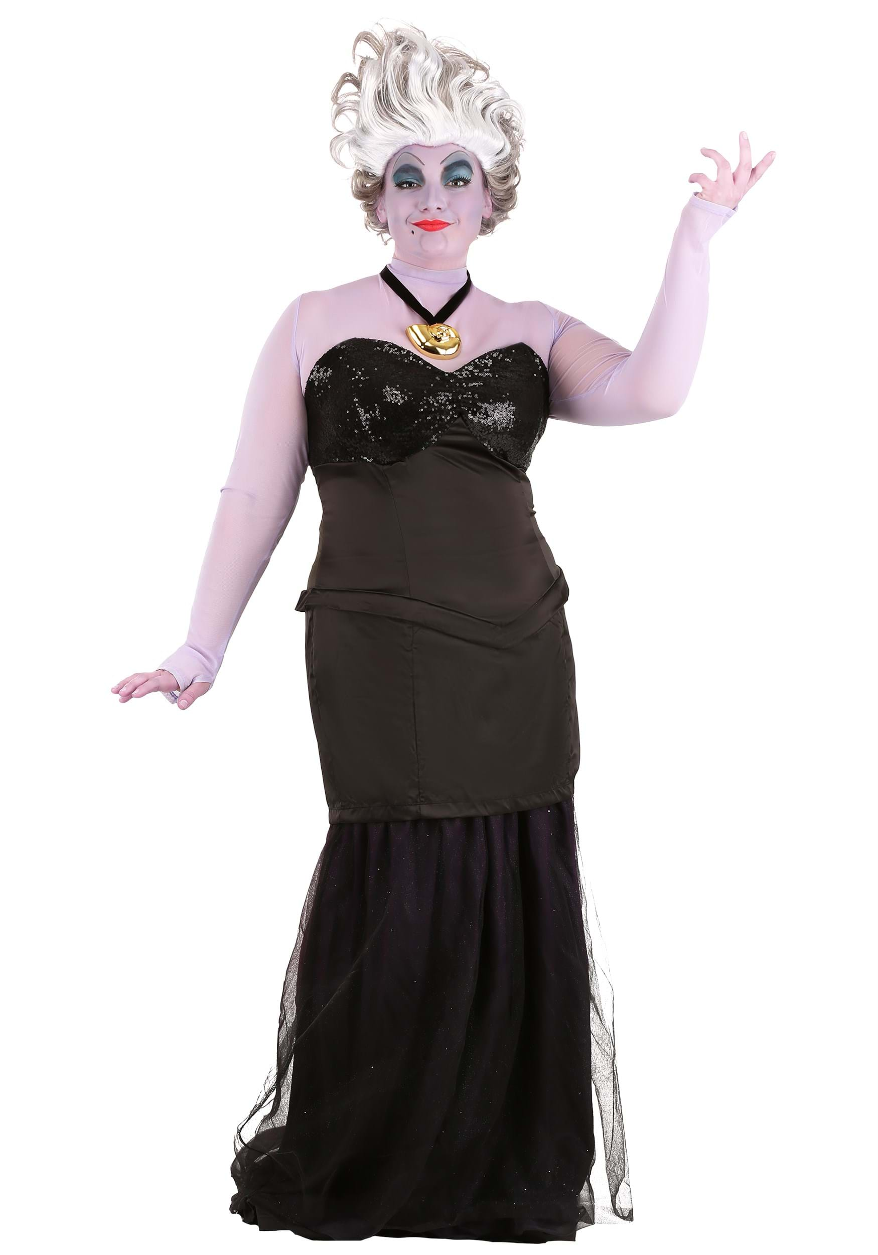 Disney Little Mermaid Prestige Womens Ursula Costume 