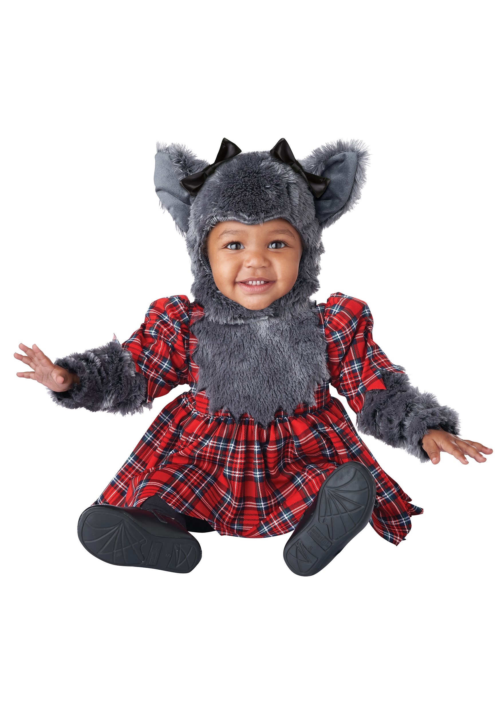 Photos - Fancy Dress California Costume Collection Itsy Bitsy Werewolf Infant Costume Gray/ 