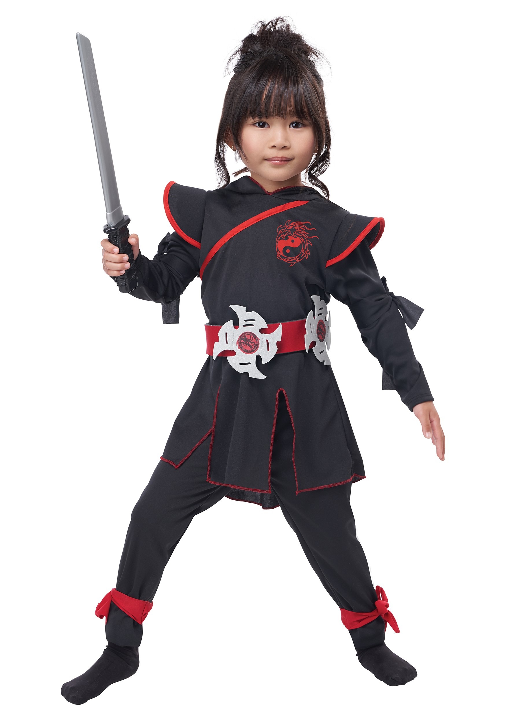 Girls Lil Ninja Costume