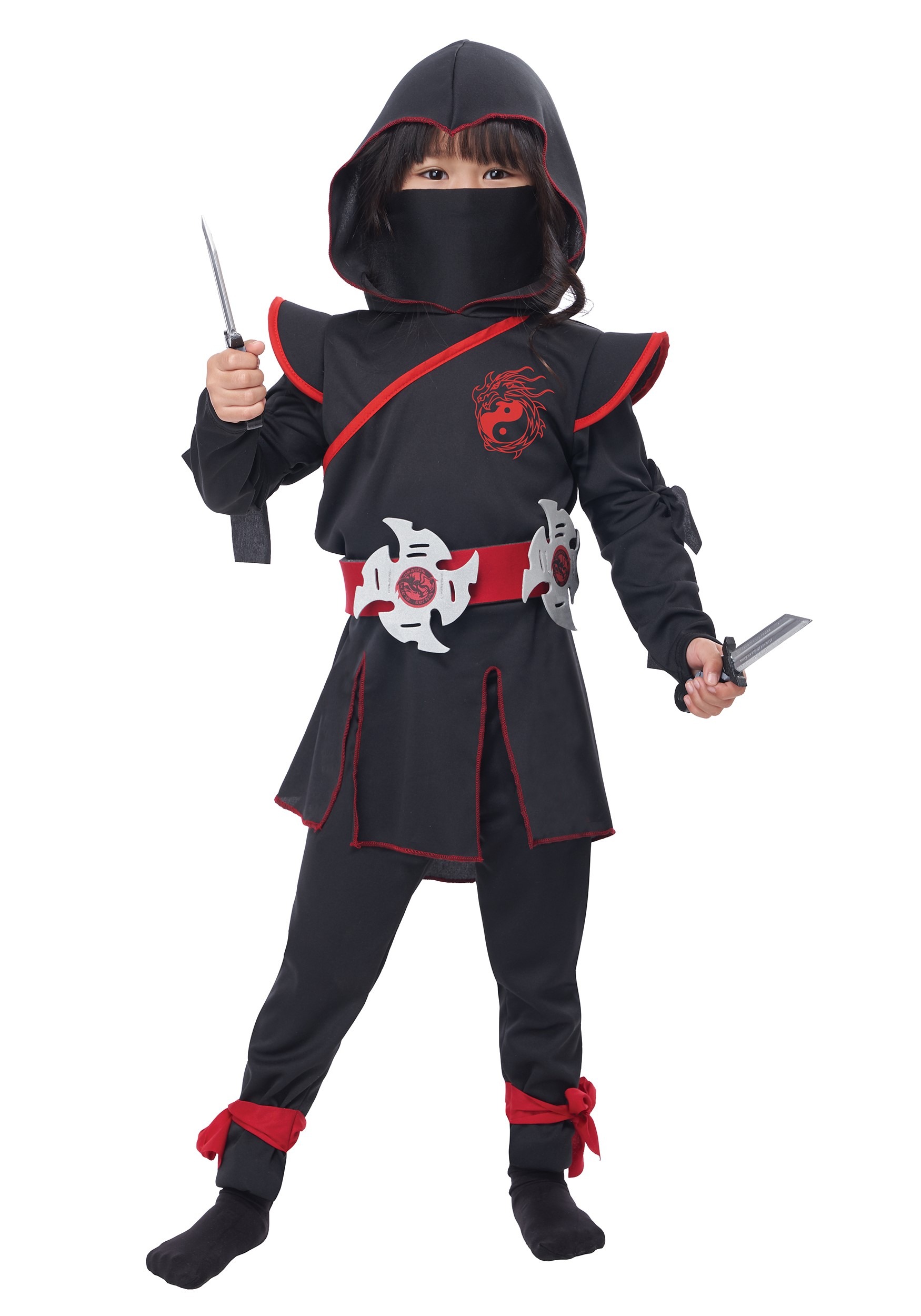 Girls Lil' Ninja Costume