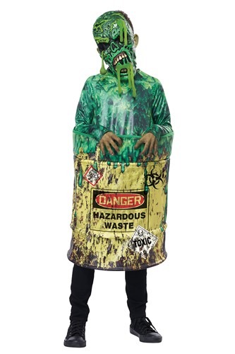 Kid's Hazardous Waste Costume