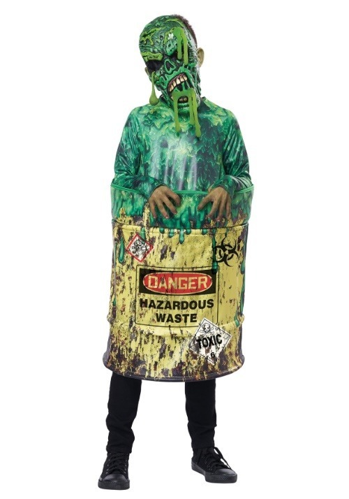 Kid's Hazardous Waste Costume