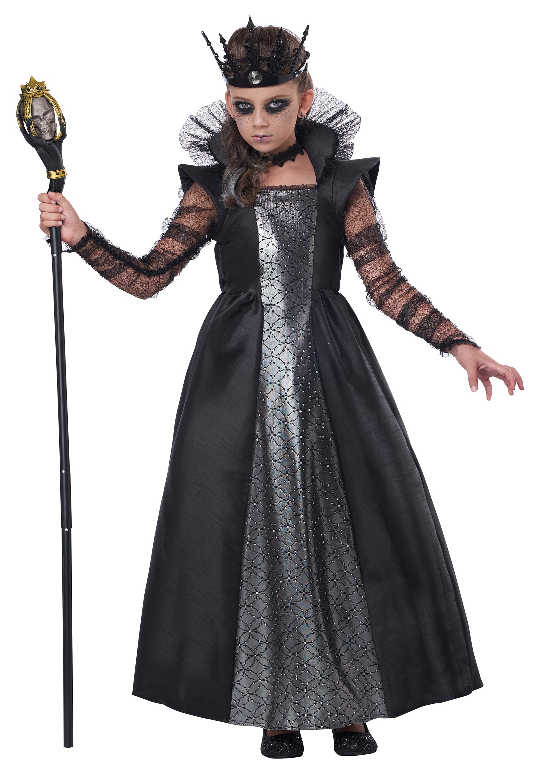 Photos - Fancy Dress California Costume Collection Girl's Dark Majesty Costume Dress Black/ 