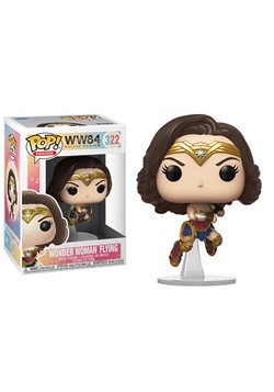 POP Wonder Woman 1984 Wonder Woman Flying Metallic